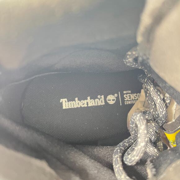 Timberland Kenniston Dark Gray Leather Lace Up Hiking Boots Women's Size 7.5 - Picture 9 of 11